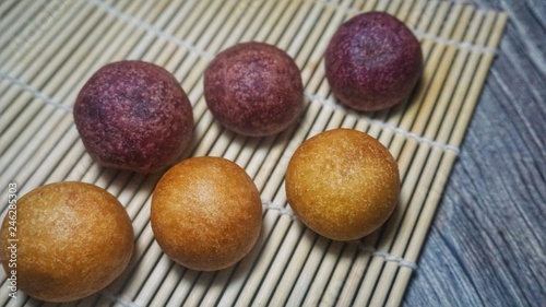 Fried Sweet potato balls.