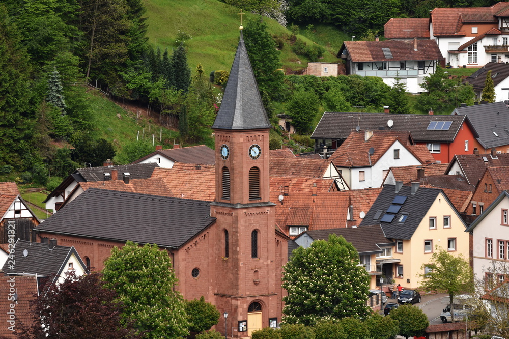  Bruchweiler-Barenbach , Germany ,panoramic,may, 2017