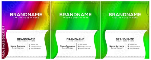 Modern creative and clean business card template, polygon background, flyer design, name card template. Corporate identity with abstract illustration. Vector company style for brandbook