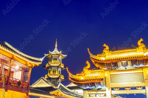 Chinese style buildings