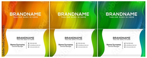 Modern creative and clean business card template, polygon background, flyer design, name card template. Corporate identity with abstract illustration. Vector company style for brandbook