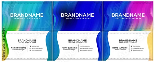 Modern creative and clean business card template, polygon background, flyer design, name card template. Corporate identity with abstract illustration. Vector company style for brandbook