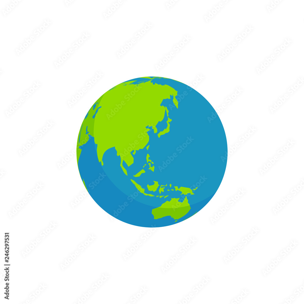 flat style globe design flat style globe design