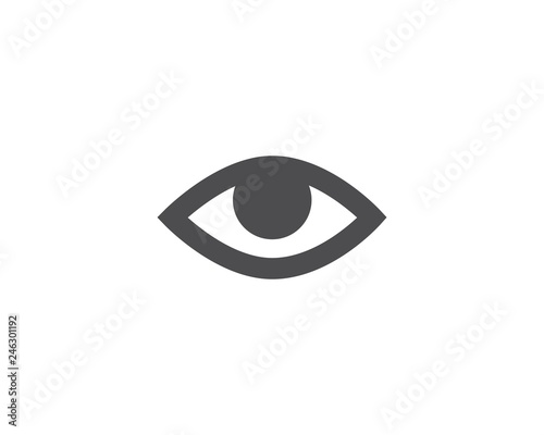 Eye logo vector