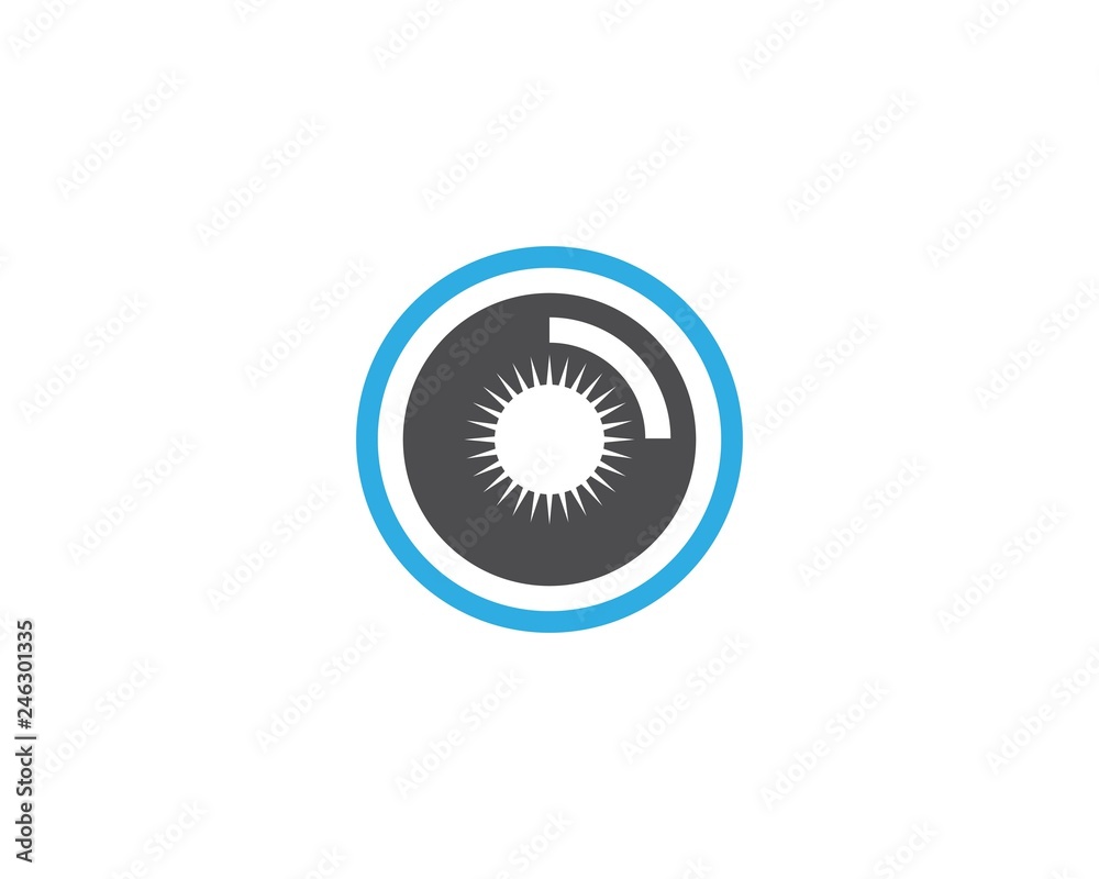 Eye logo vector Eye logo vector