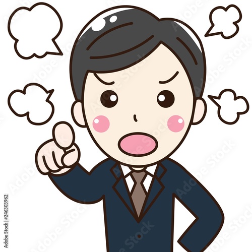 男性会社員の怒りケンカ 争い トラブル Stock イラスト Adobe Stock 男性会社員の怒りケンカ 争い トラブル Stock イラスト Adobe Stock