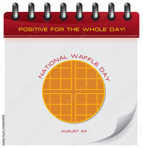 National waffles day