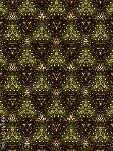 Plant mosaic pattern