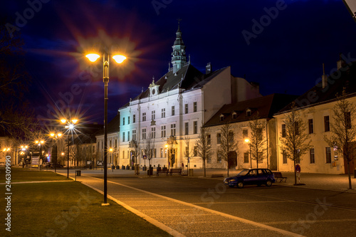 Fototapeta Naklejka Na Ścianę i Meble -  Valtice, night town