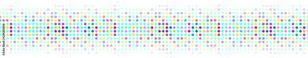 Colorful abstract shiny light circles web header banner