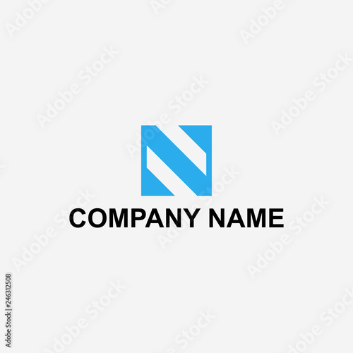Logo design and logo template
