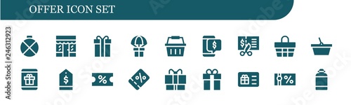  offer icon set