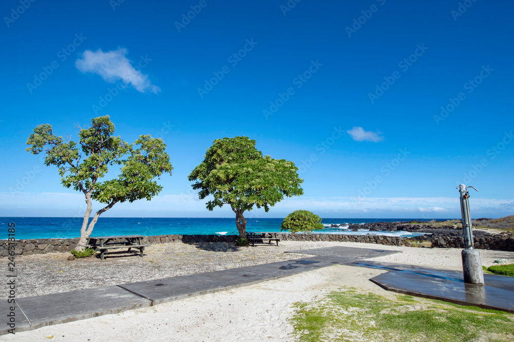 Maniniowali Beach Park,Big Island Hawaii