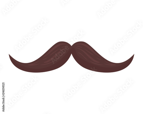 mustache style hipster accessory