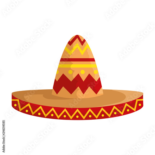 mexican mariachi hat icon