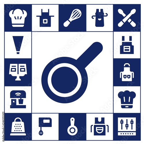  culinary icon set