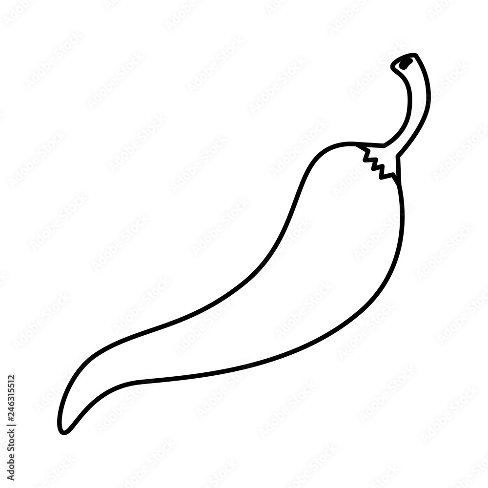chili pepper hot icon chili pepper hot icon