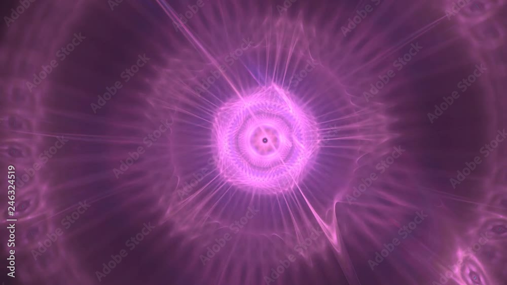 Abstract fractal forms morph and oscillate (Loop) Abstract fractal forms morph and oscillate (Loop)