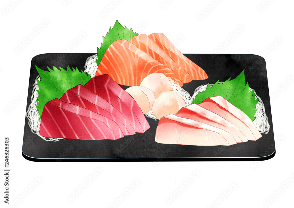 刺身 Stock イラスト Adobe Stock