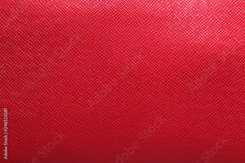 Red natural leather texture macro, background for designers