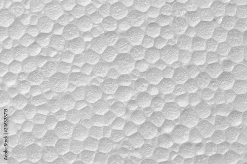 Close up crate foam background