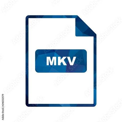 Vector MKV Icon photo