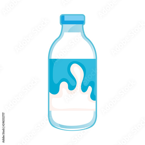 delicious milk bottle icon