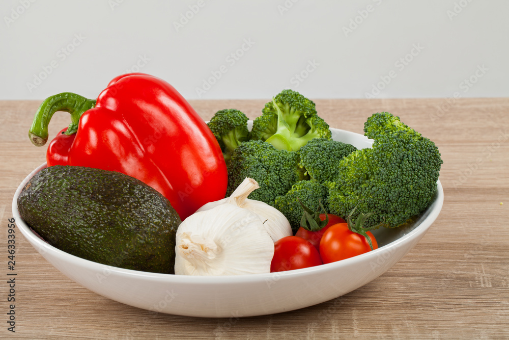 Assorted fresh vegetables Assorted fresh vegetables