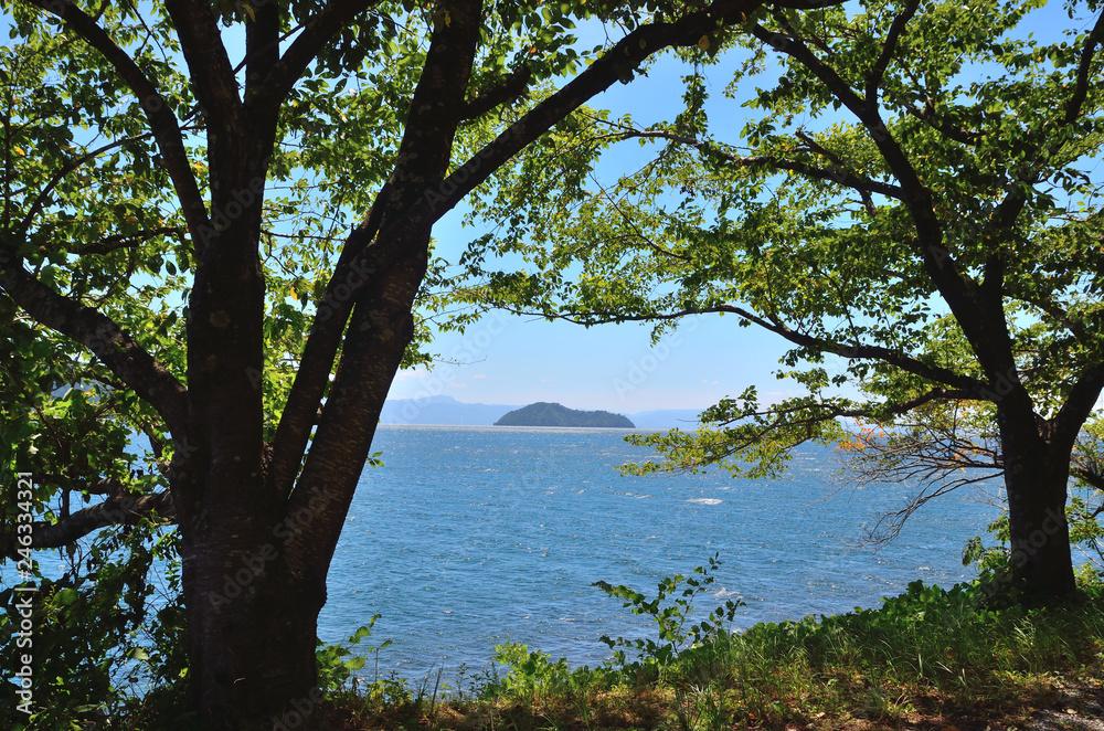 Obraz premium 滋賀 琵琶湖