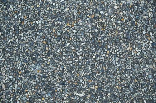 floor made from small stones. Texture and background