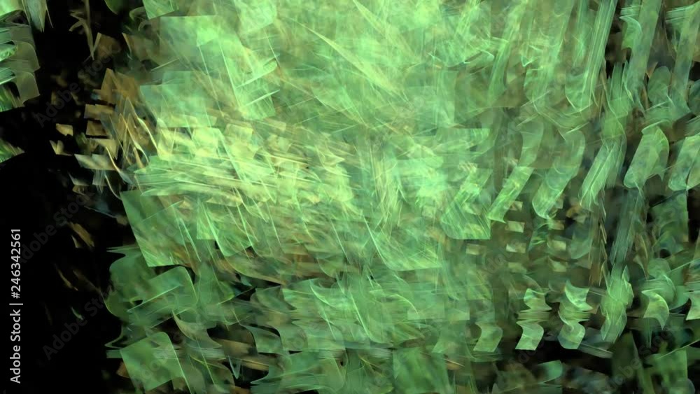 Abstract fractal forms morph and oscillate (Loop) Abstract fractal forms morph and oscillate (Loop)