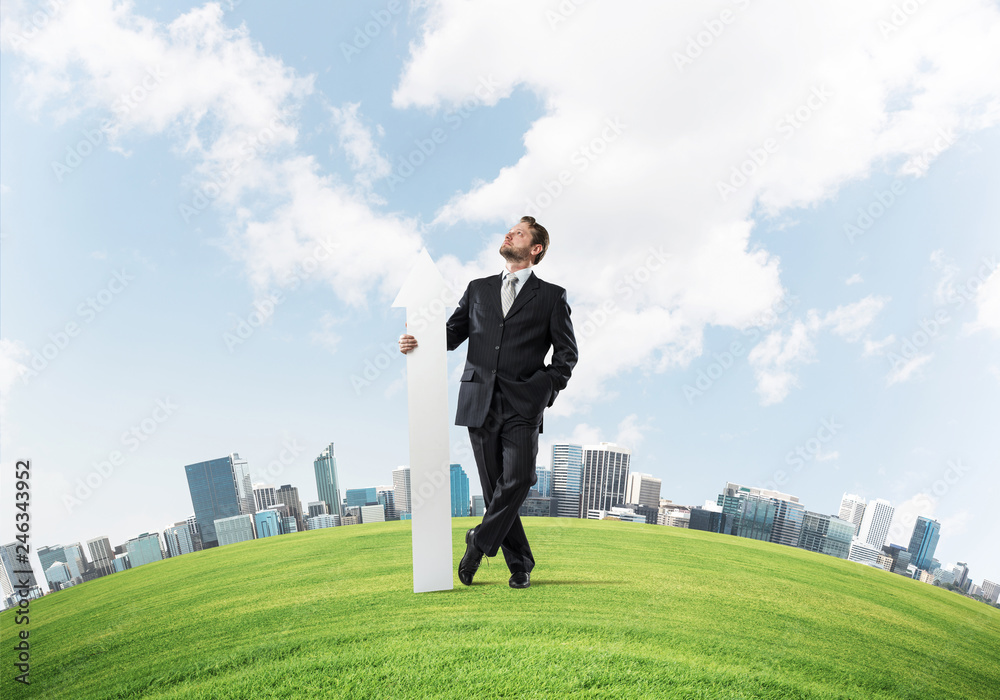 Businessman and foundation of startup projects Businessman and foundation of startup projects
