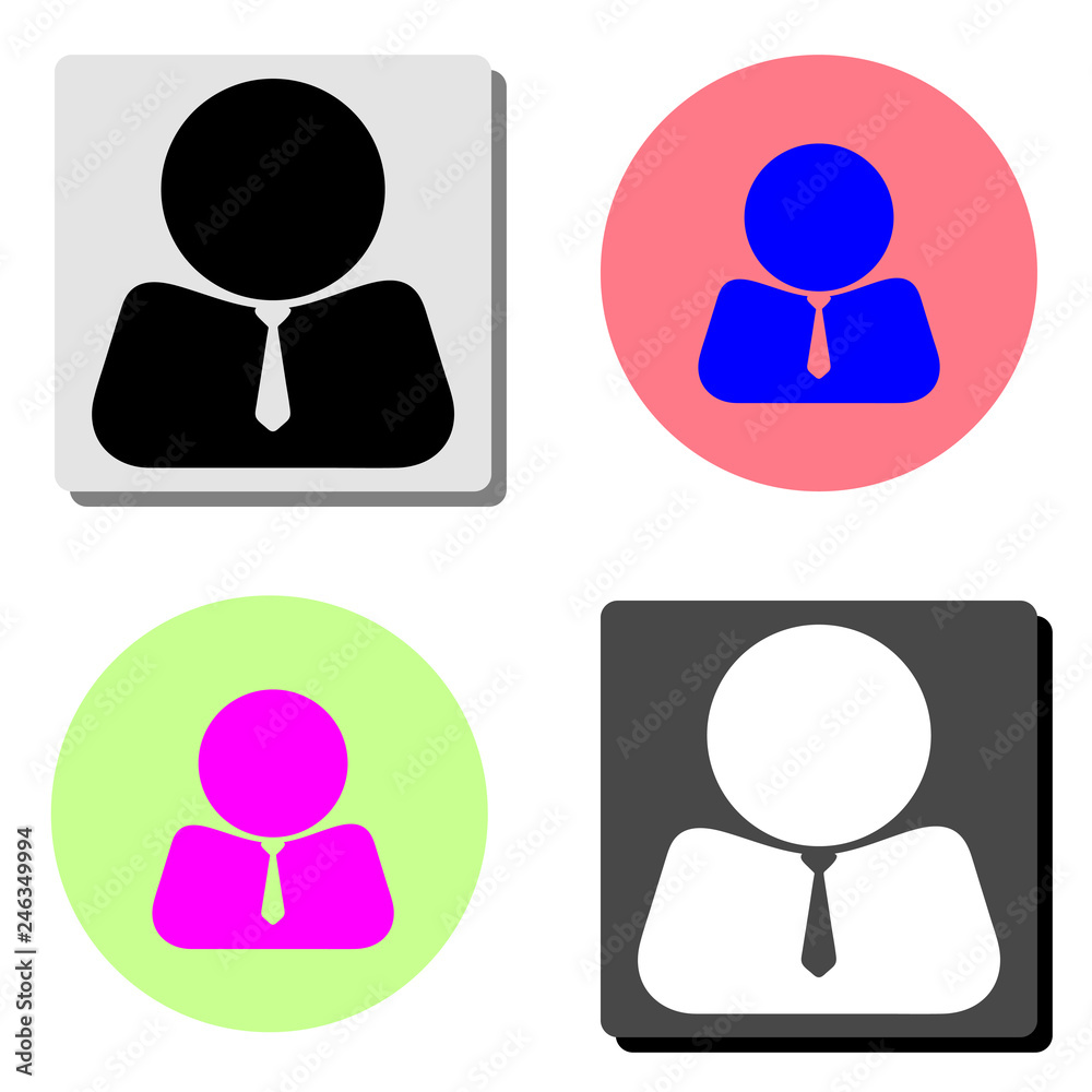 User. flat vector icon User. flat vector icon