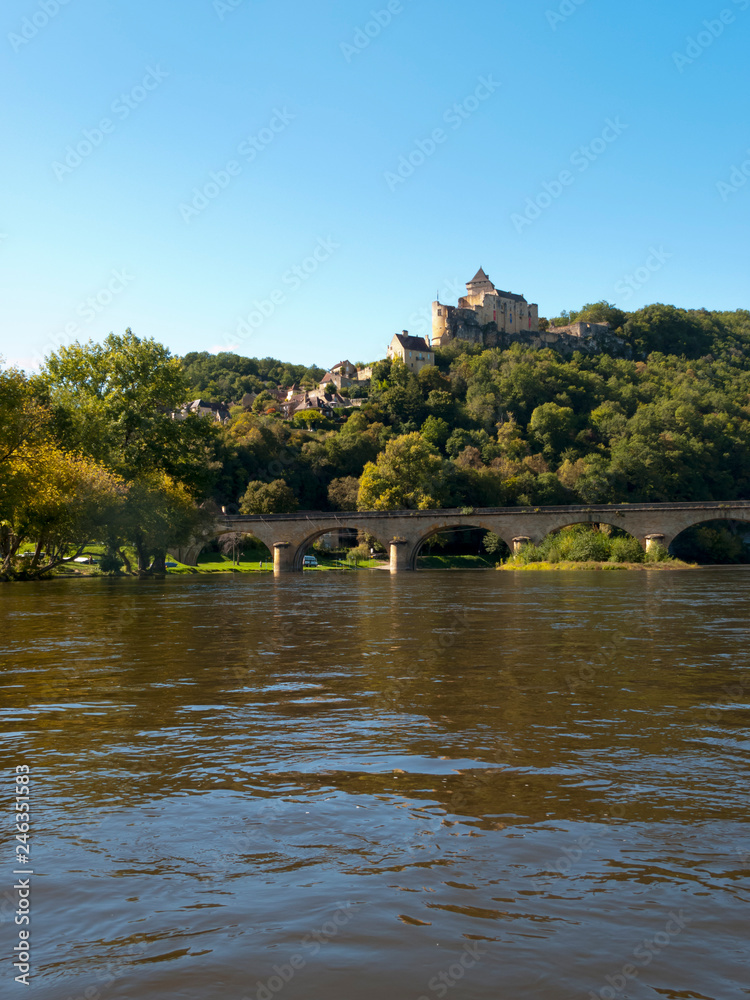 A trip on the Dordogne River near Castenaud-la-Chapelle, Dordogne, France