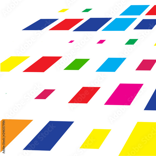 Free Download The abstract image of colored geometric squares. - GFXLoad