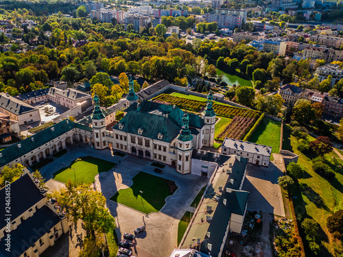 Obraz na płótnie Muzeum Narodowe w Kielcach, Pałac Biskupów krakowskich w salonie