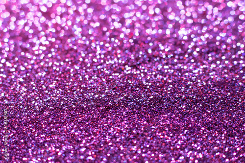 Blue glitter texture. Festive sparkling sequins background closeup. Wpaper for Valentine, New Year or Christmas Holidays © flying creature