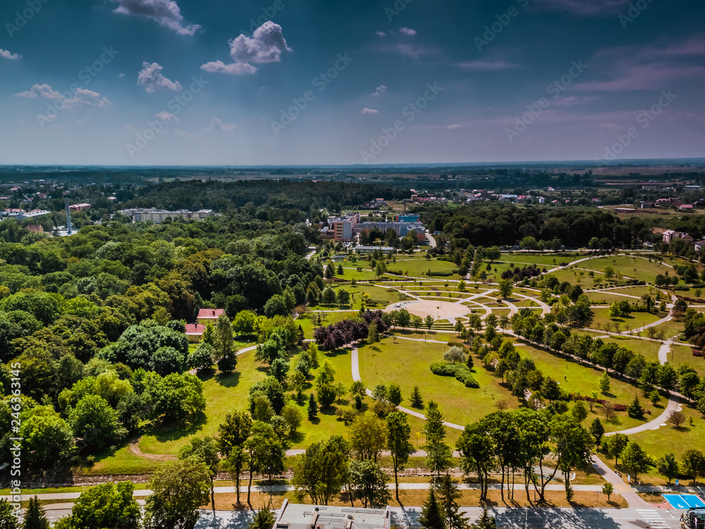 Busko Zdrój panorama
