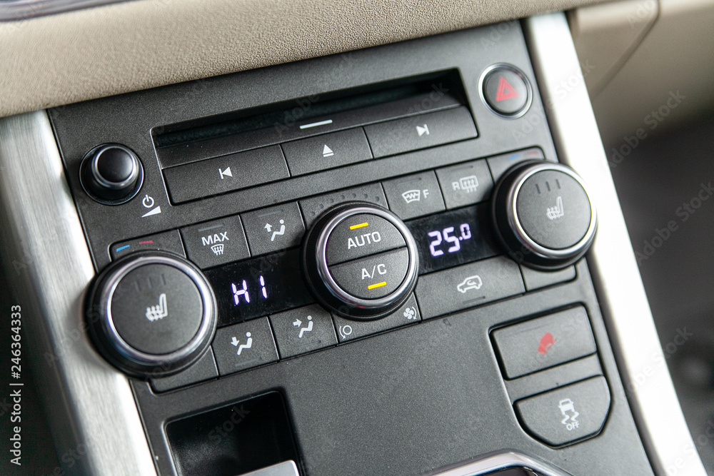 Fototapeta premium Luxury car design elements