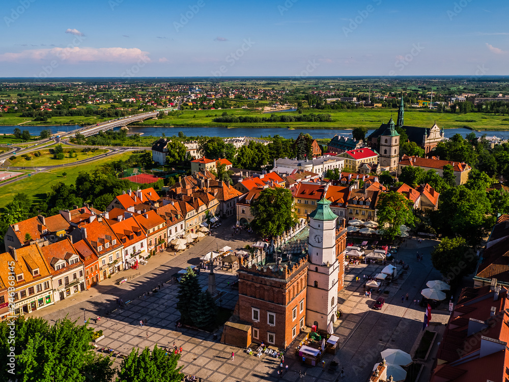 Sandomierz Panorama miasta