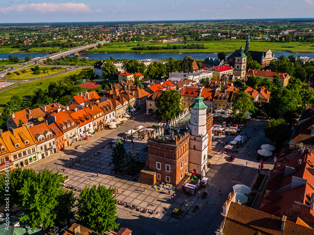 Sandomierz Panorama miasta