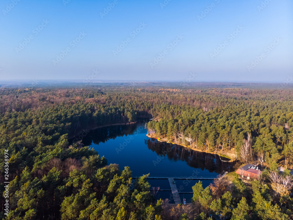 Jezioro Golejów Staszów Kielce