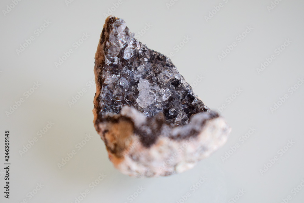 a quartz geode mineral harvested and analyzed in the laboratory a quartz geode mineral harvested and analyzed in the laboratory