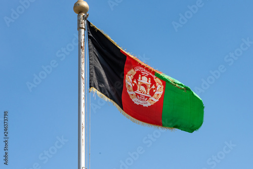 Afghanische Flagge  photo