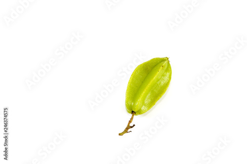 Leaf Star fruit Close up