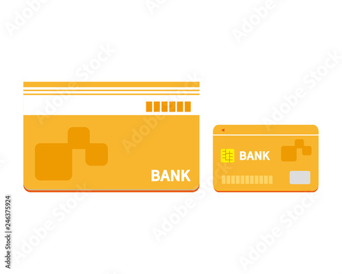 キャッシュカード　クレジットカード　CARD　銀行　通帳　アイコン