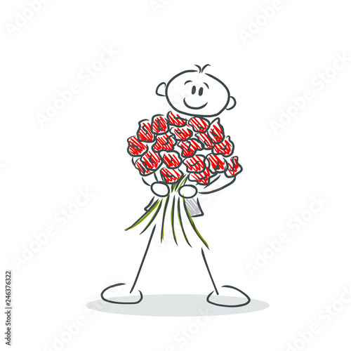 Strauß Rosen