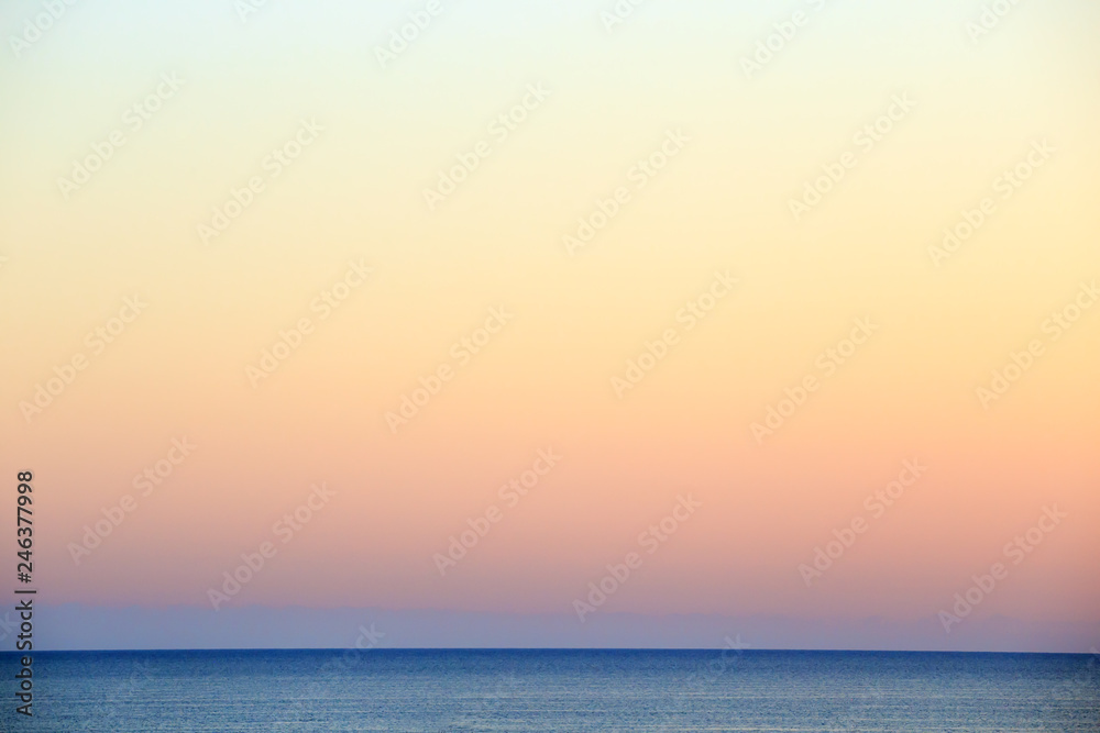 Mediterranean Sea Sunrise.