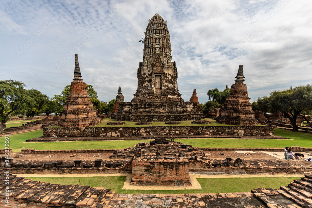 Temple Ayutthaya en Thailande, Wat Phra Maha that