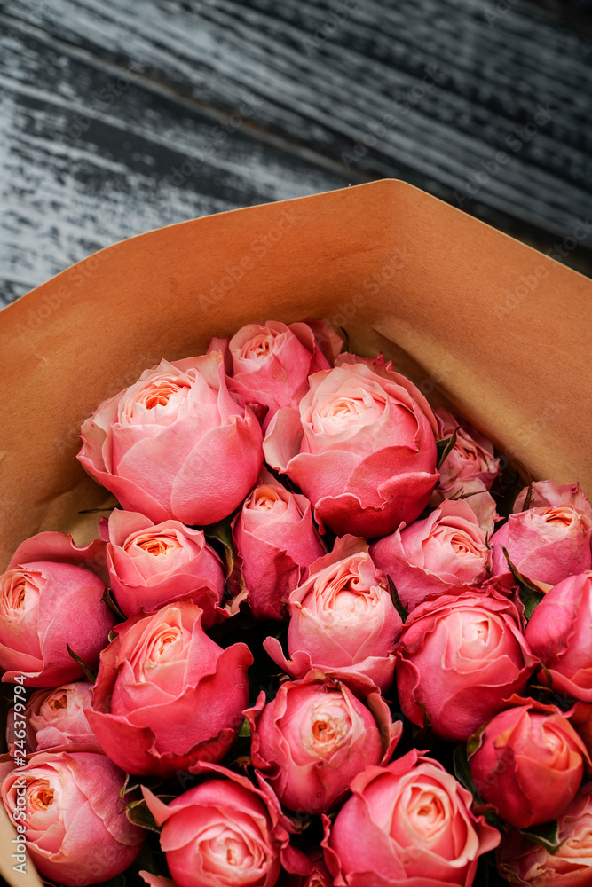 custom made wallpaper toronto digitalbouquet of pink roses